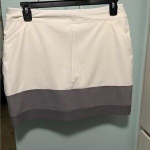 Women’s Adidas White/Grey Skort Size L